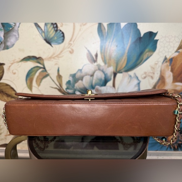 Chanel Chocolate Bar Beaded Chain Flap Bag - Picture 11 of 14